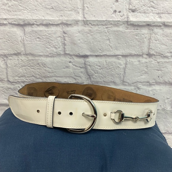 Bonwitt Teller Vintage Patent Leather Belt - Picture 1 of 11